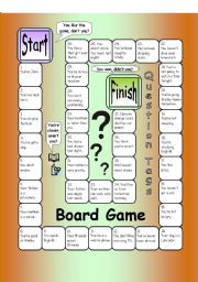 Board Game - Question Tags