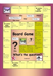 Board Game - Whats the Question (Diabolical)