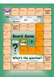 Board Game - Whats the Question (Medium)