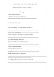 English Worksheet: Tv Serie: Brothers and Sisters - Season 1 - Episode 1