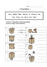 Prepositions - ESL worksheet by profcitron