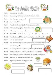 The food wheel - ESL worksheet by benedita