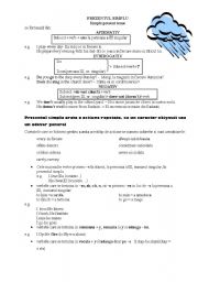 English Worksheet: presnet simple