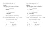 English Worksheet: Modals (must, must not and have to)