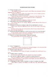 English worksheet: TECHNOLOGY. QUESTIONS ABOUT STRUCTURES