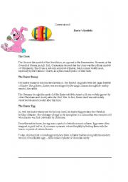 English Worksheet: Easter