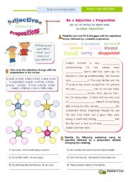 Adjectives Followed by prepositions  - (Last one) -  Global Practice