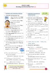 Reviewing some Basic Grammar Points  (2)