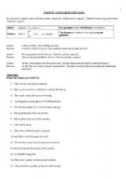 English worksheet: passive voice test