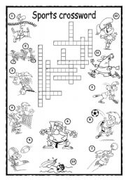 Sports Crossword 1