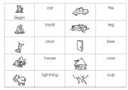 English worksheet: domino ( a )