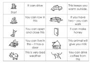 English worksheet: domino (b)