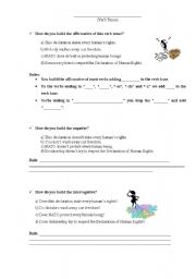 English worksheet: Verb tenses_ Present Simple_ Past Simple_Past Perfect_Introduction to if clauses