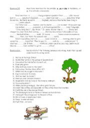 English Worksheet: articles practice ( easy )