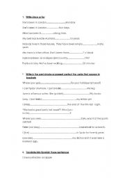 English worksheet: secondary education test