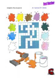 Colours Crosswords