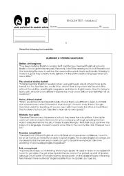 English Worksheet: Test