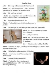 Funny dialog about hunting(based on vocabulary from 