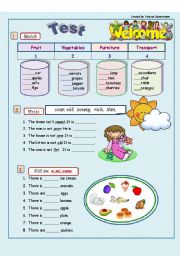 Vocabulary Revision - 4th/5th  grade( 3 pages)