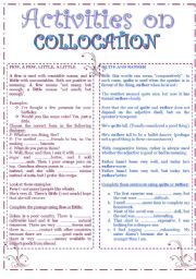 Collocation: few, a few, little, a little, quite and rather