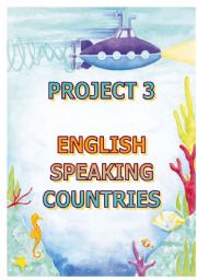 English Worksheet: project 3 - English speaking countries