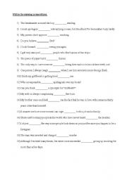 English Worksheet: prepositions