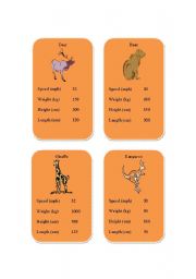 English Worksheet: animal comparatives part5