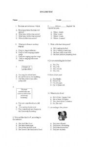 English Worksheet: Icfes test