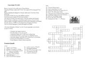 Wales: Facts & Crossword