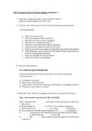 English worksheet: people