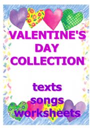English Worksheet: Valentines Day Collection - various teaching materials