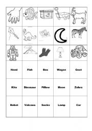 English Worksheet: New vocabulary memory