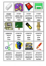 classroom family game 2 - ESL worksheet by Sheyn