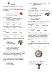 English Worksheet: Tree Day Celebration- TREEVIA