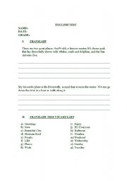 English Worksheet: use of going to