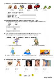 English Worksheet: 5th grade 2nd term 3rd exam page2