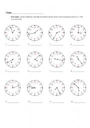 Analog to Numerical (Digital) Time