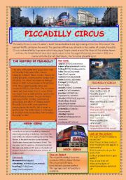 PICCADILLY CIRCUS (2 PAGES)