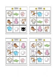 Bingo - Animals Page 4