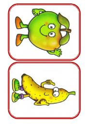Fruits - flashcards