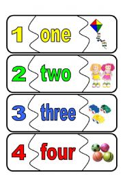 number flashcards