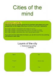 Cities of the mind