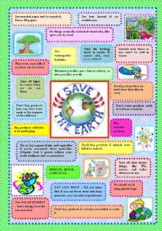SAVE PLANET EARTH - TIPS