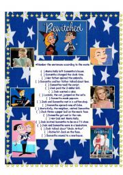 English Worksheet: Bewitched - The Movie