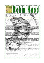 Robin Hood  Exercises