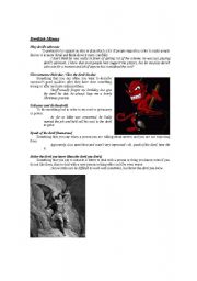 English Worksheet: The Devil - Idioms and Activities