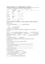 English worksheet: assessment on simple past and present perfect