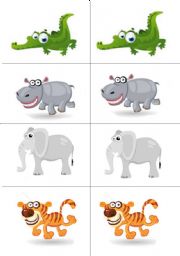 Animals game worksheets