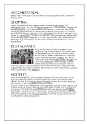 English Worksheet: ISTANBUL,one thousand and one night city 3