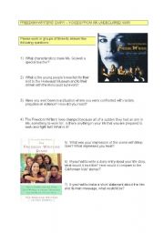 Freedom Writers Discussion Questions